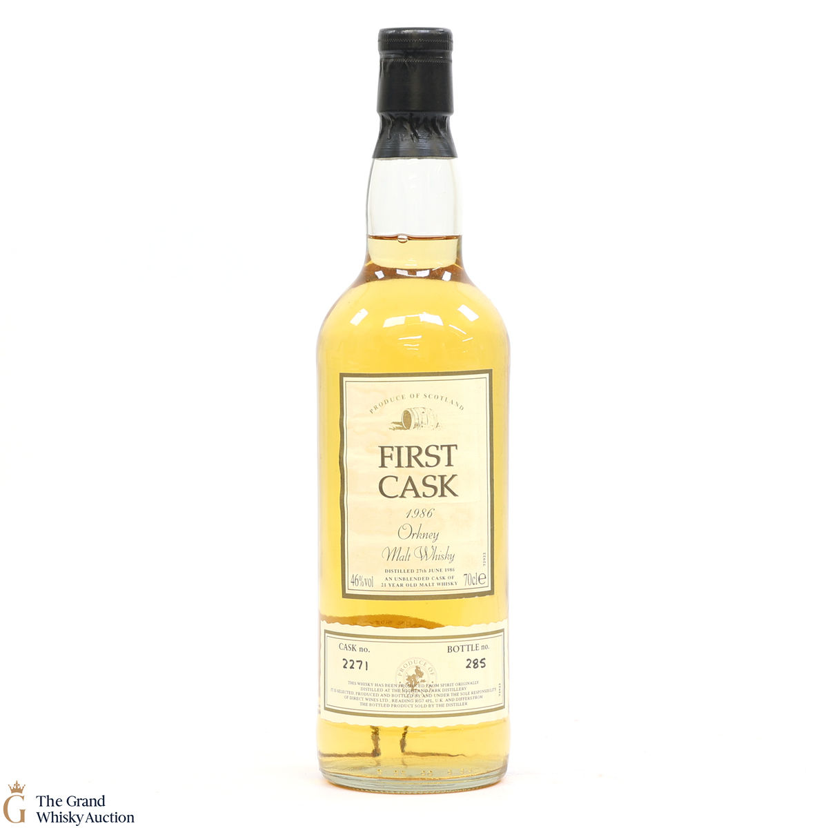 Highland Park - 21 Year Old 1986 #2271 - First Cask 
