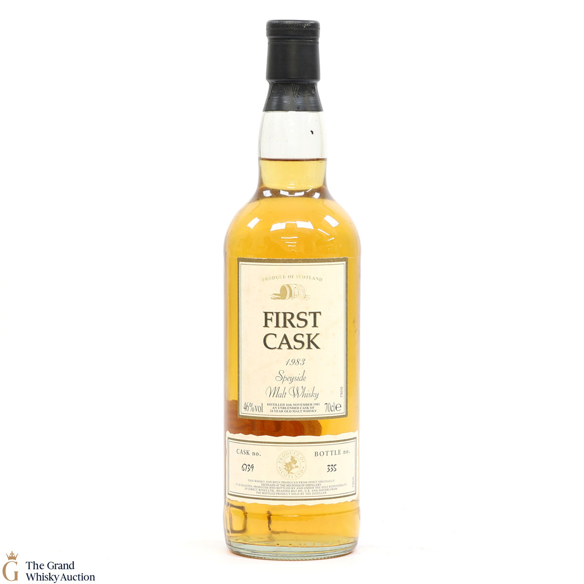 Miltonduff - 24 Year Old - 1983 First Cask #6739