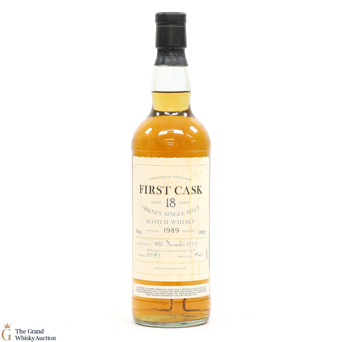 Highland Park - 18 Year Old - 1989 First Cask #11849