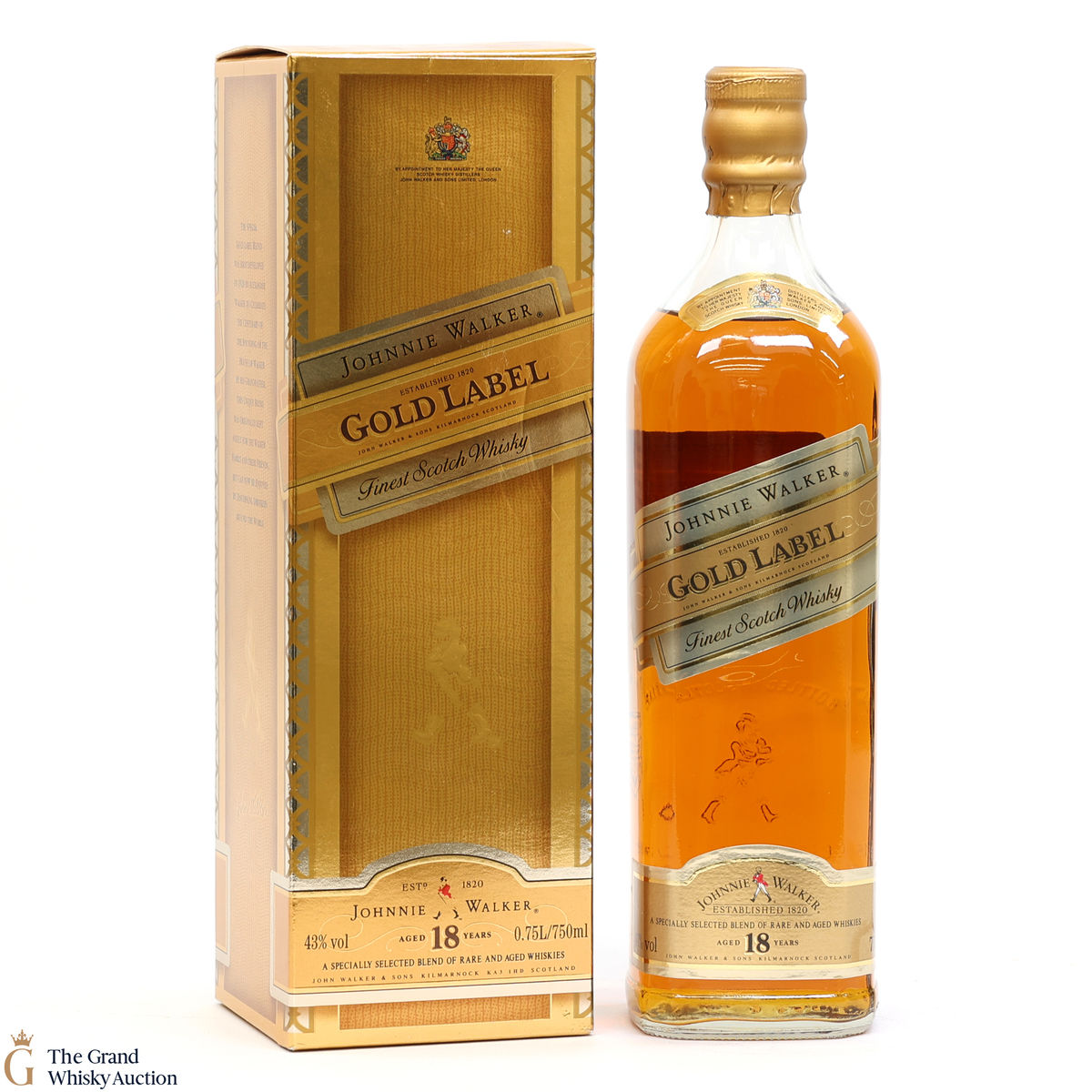 Johnnie Walker - 18 Year Old - Gold Label 75cl