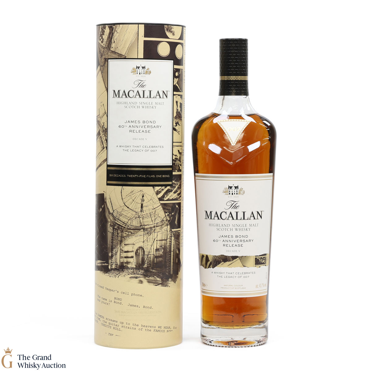 Macallan - James Bond 60th Anniversary - Decade V