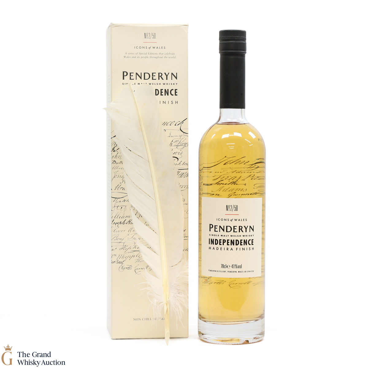 Penderyn - Icons of Wales #2 Independence - Madeira Finish 