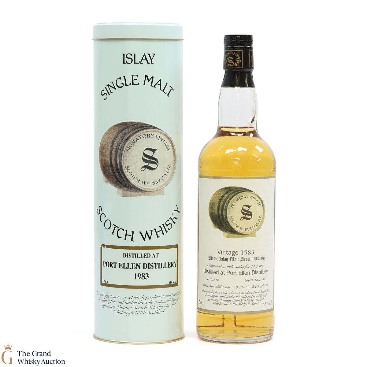 Port Ellen - 14 Year Old 1983 Signatory Vintage 1997
