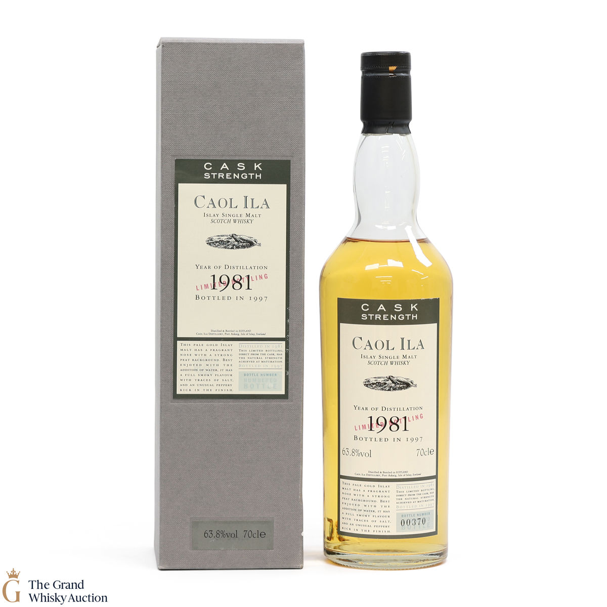 Caol Ila - 1981 Flora and Fauna Cask Strength​ 1997 63.8%