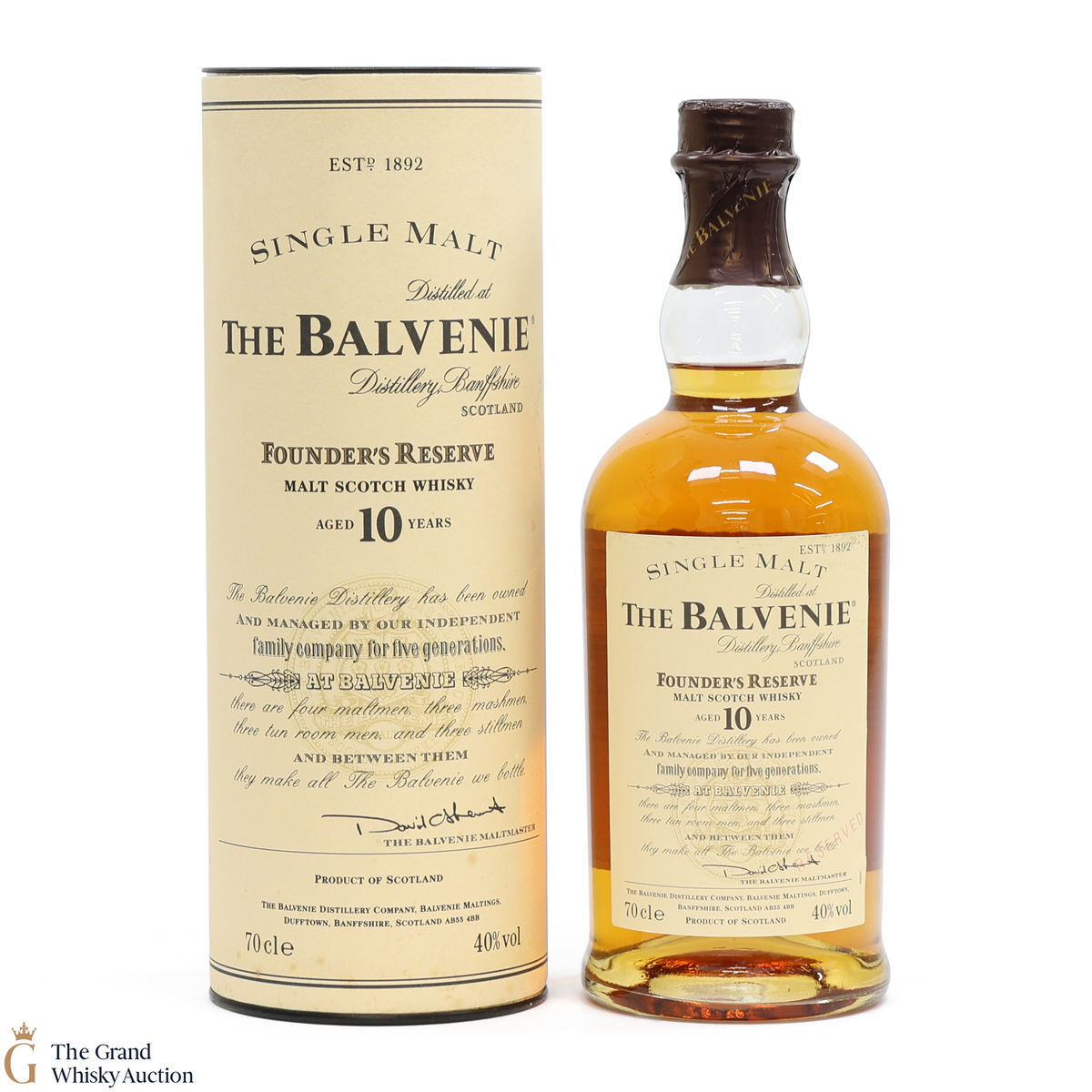 Balvenie - 10 Year Old - Founder's Reserve 