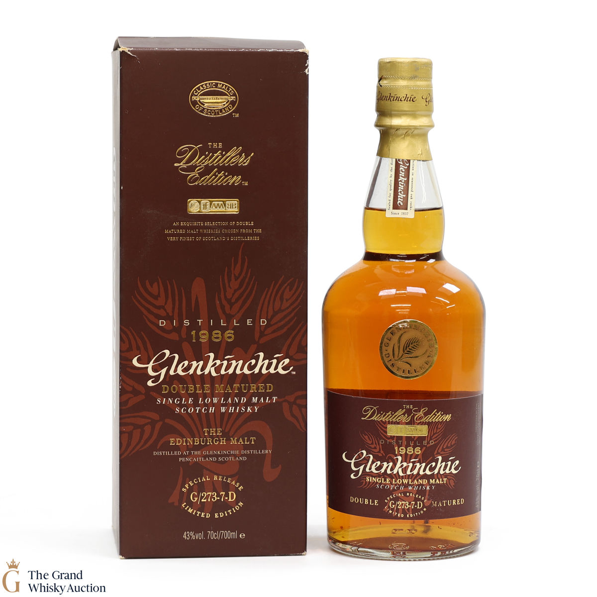 Glenkinchie - 1986 Distillers Edition / Inaugural Release