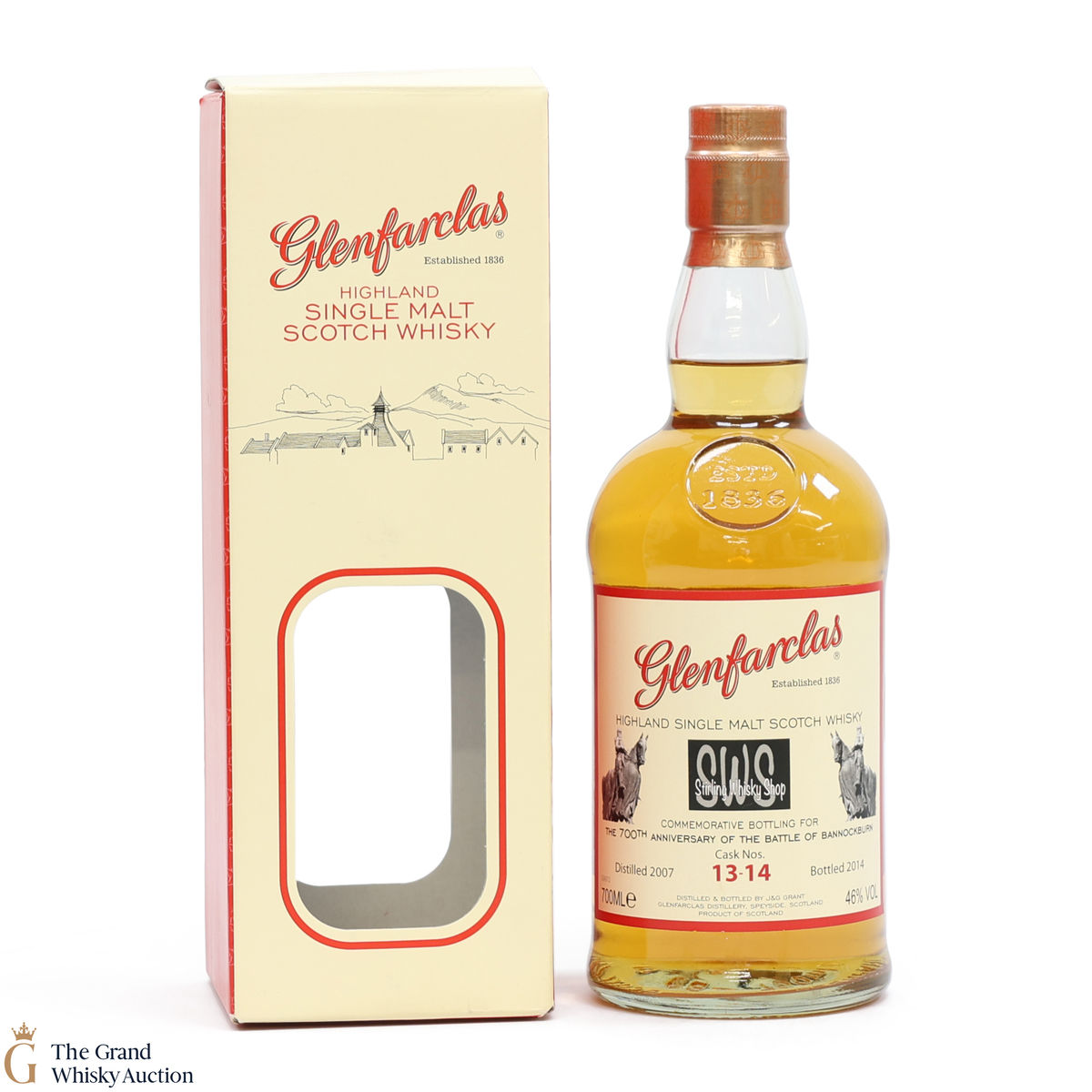 Glenfarclas - 2007 Stirling Whisky Shop #13-14 700th Anniversary of Bannockburn