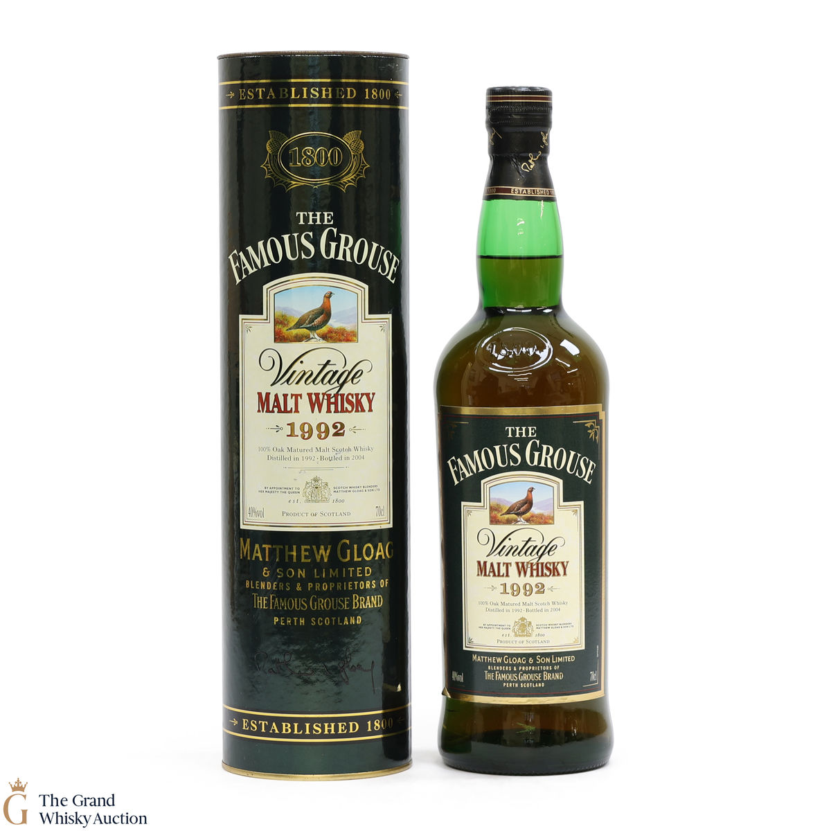 Famous Grouse - 1992 Vintage Matthew Gloag
