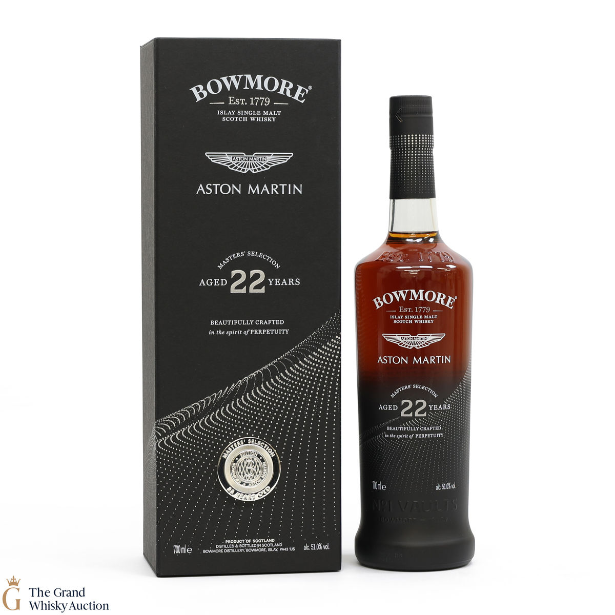 Bowmore - 22 Year Old - Aston Martin - Masters Selection Edition 3 (SIGNED)