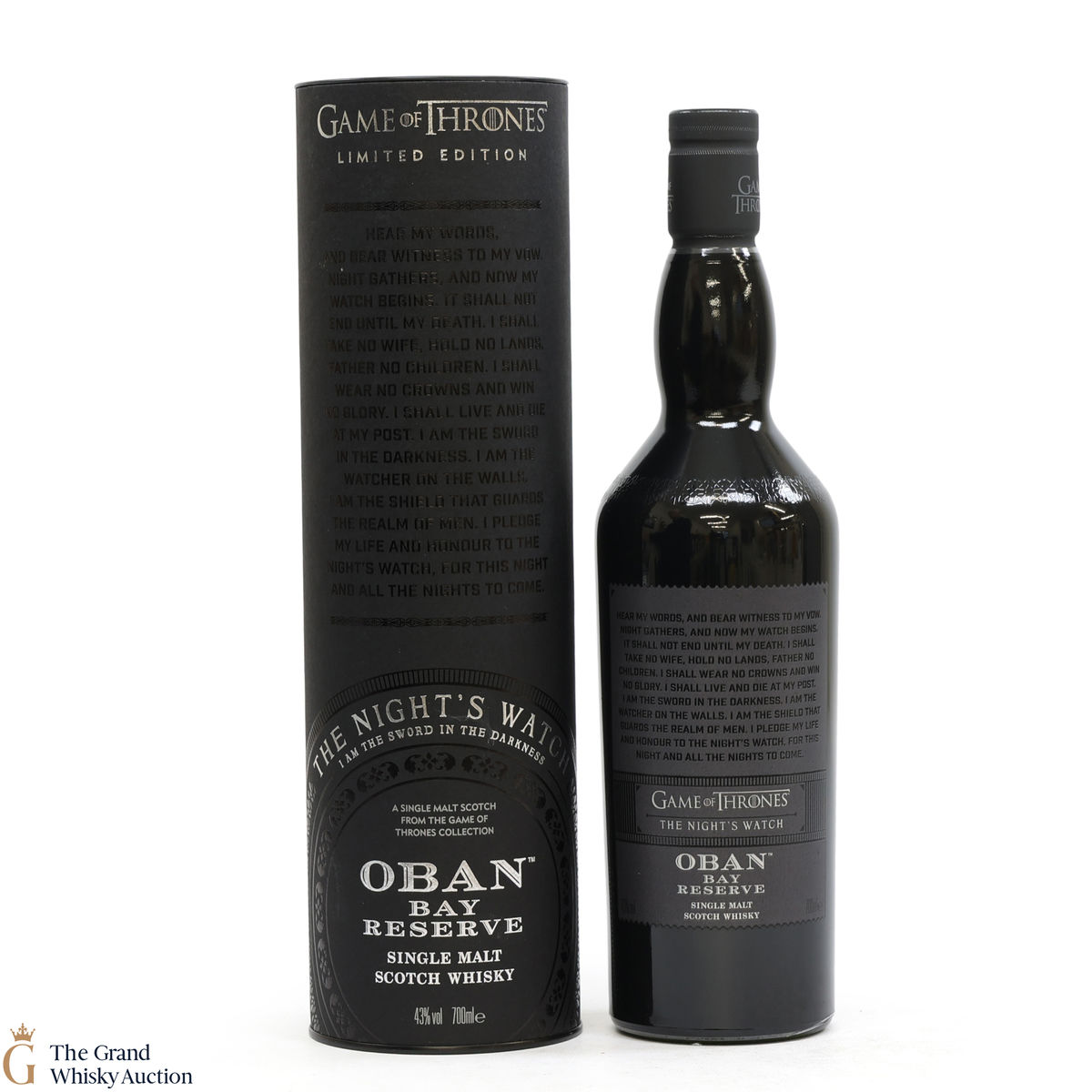 Oban - Bay Reserve - The Night's Watch - Game of Thrones