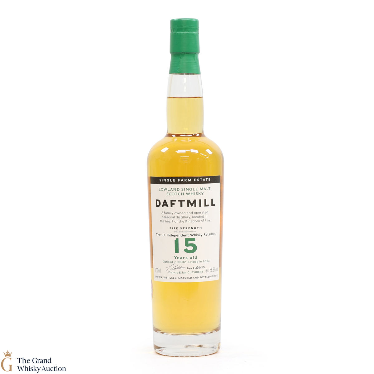 Daftmill - 15 Year Old Fife Strength 2023 - UK Independent Whisky Retailers