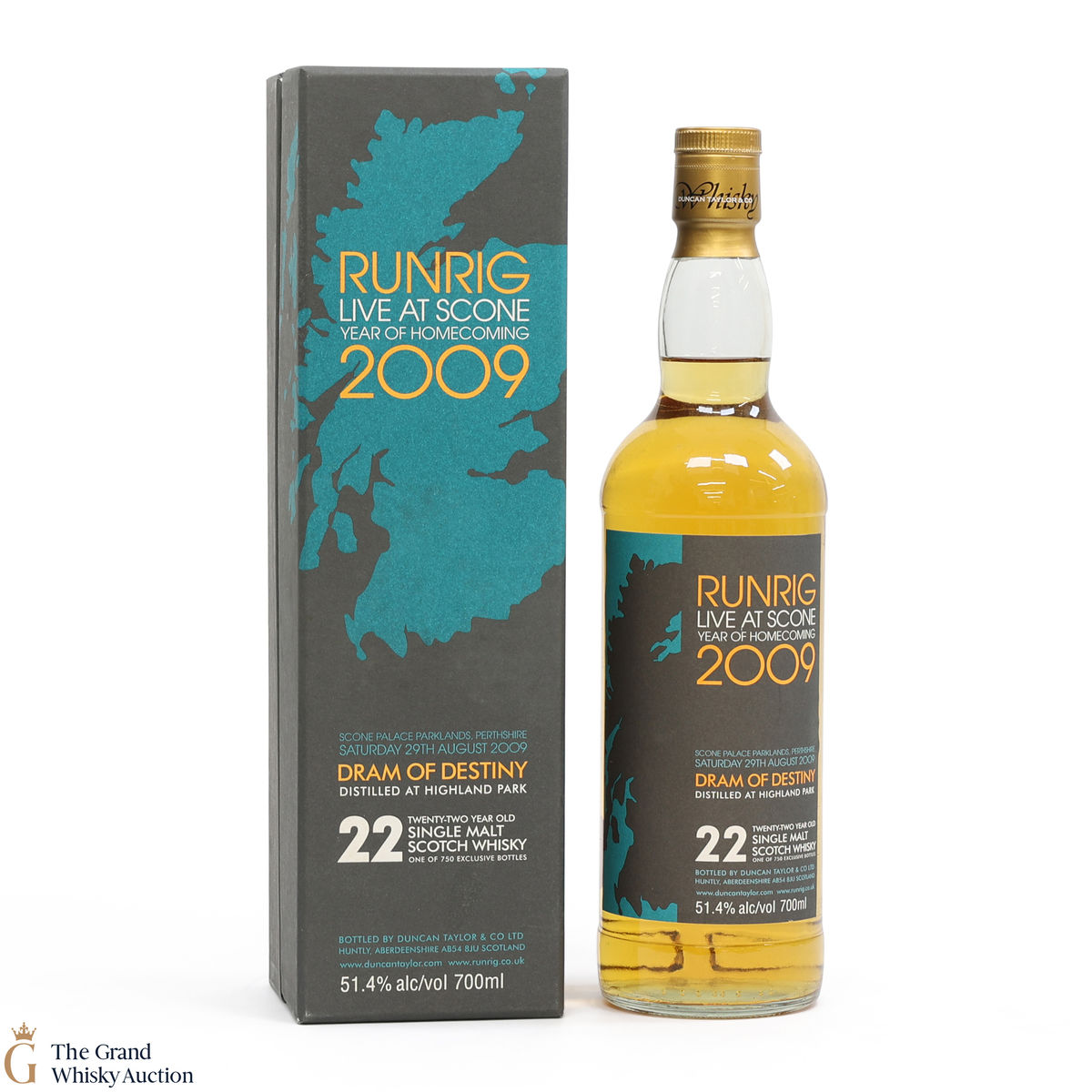 Highland Park - 22 Year Old - Runrig 2009 Dram of Destiny (Duncan Taylor)