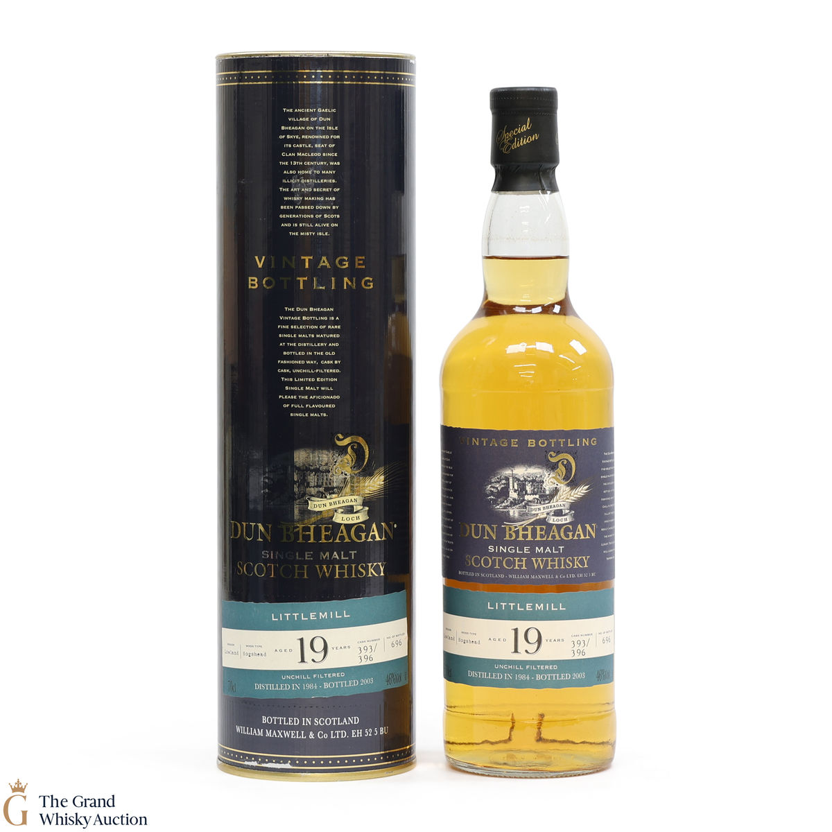 Littlemill - 19 Year Old 1984 - Dun Bheagan 