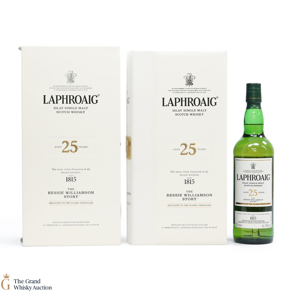 Laphroaig - 25 Year Old Bessie Williamson Story Exclusive to Global Traveller 