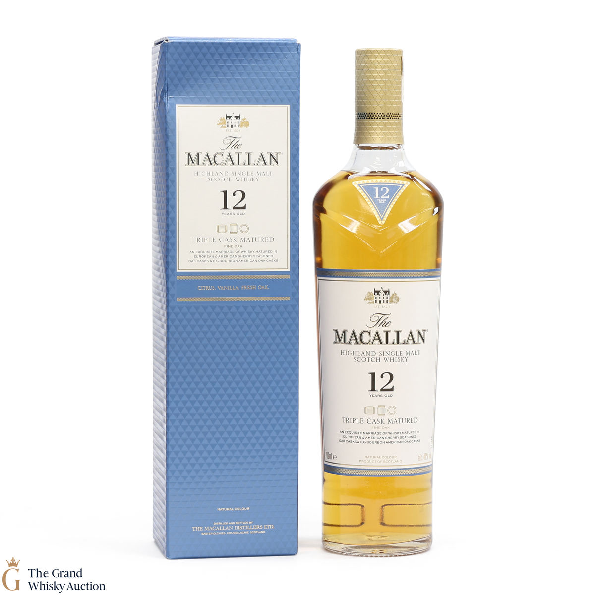 Macallan - 12 Year Old - Triple Cask (Fine Oak) 