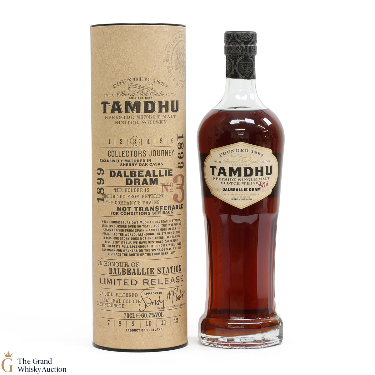 Tamdhu - Dalbeallie Dram - Batch 3