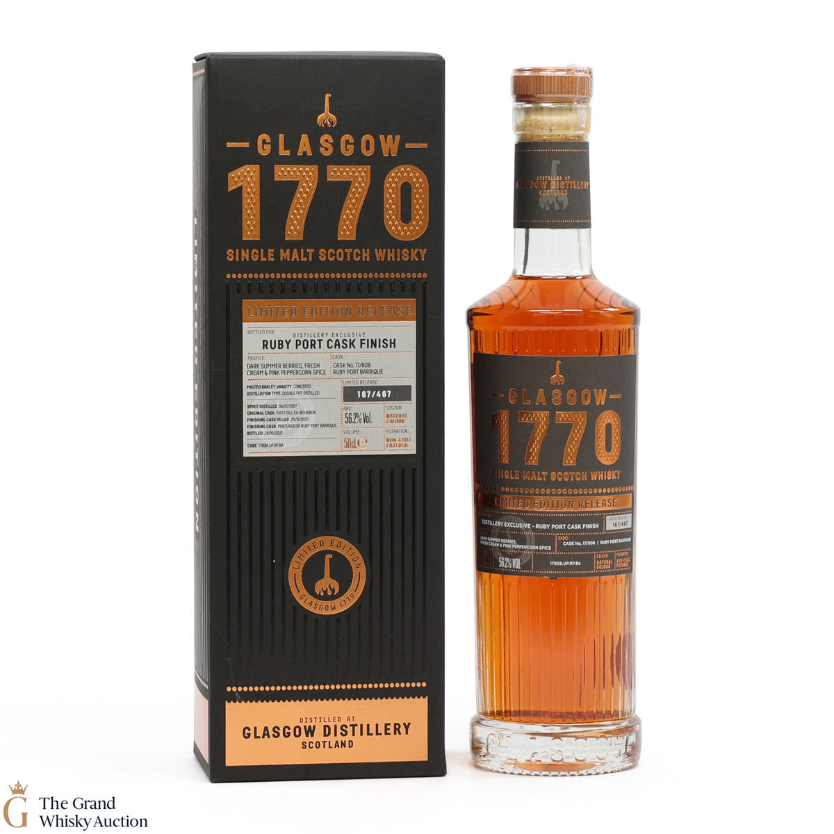 Glasgow - 1770 - Ruby Port Cask - Limited Edition (50cl)