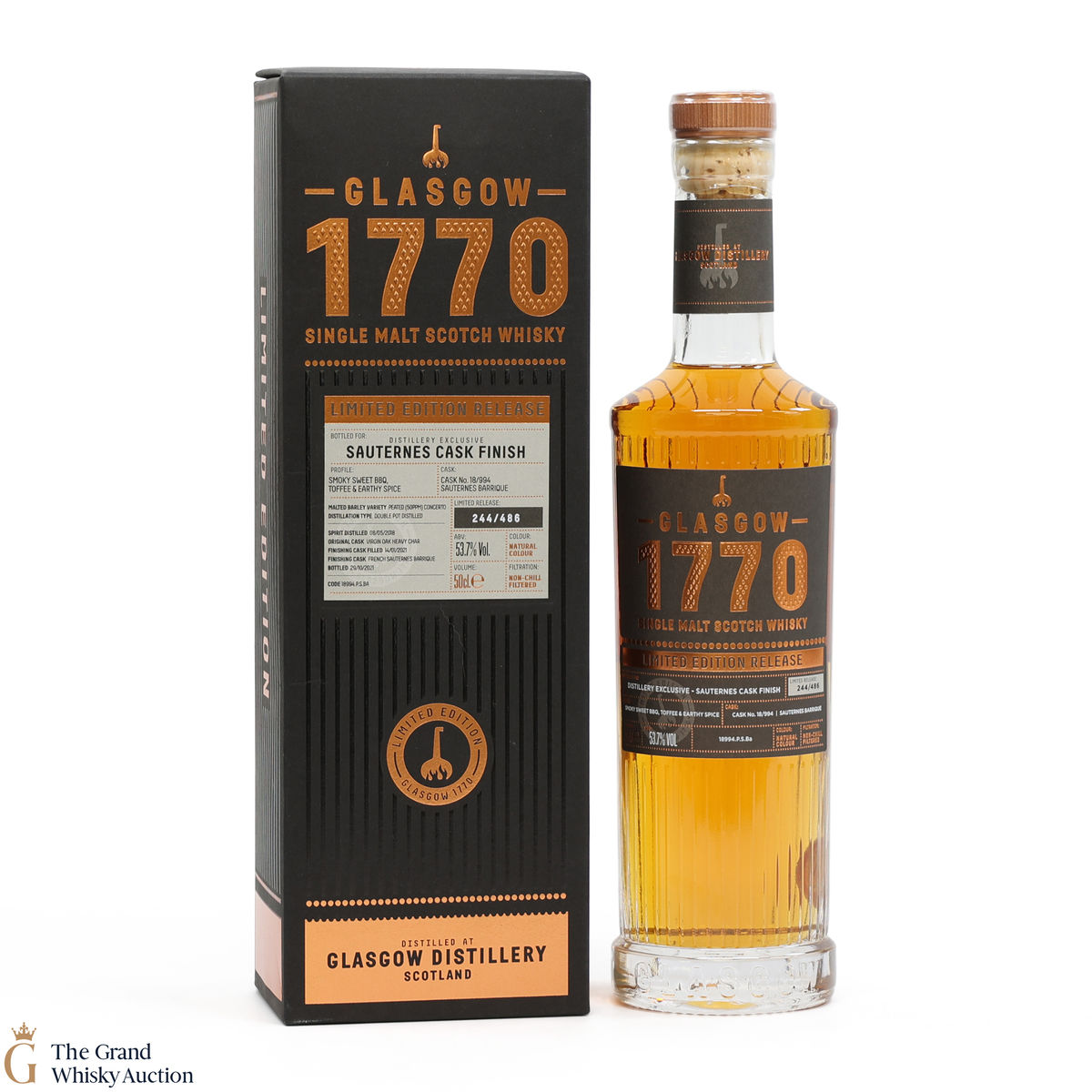 Glasgow - 1770 - Sauterness Cask - Limited Edition (50cl)
