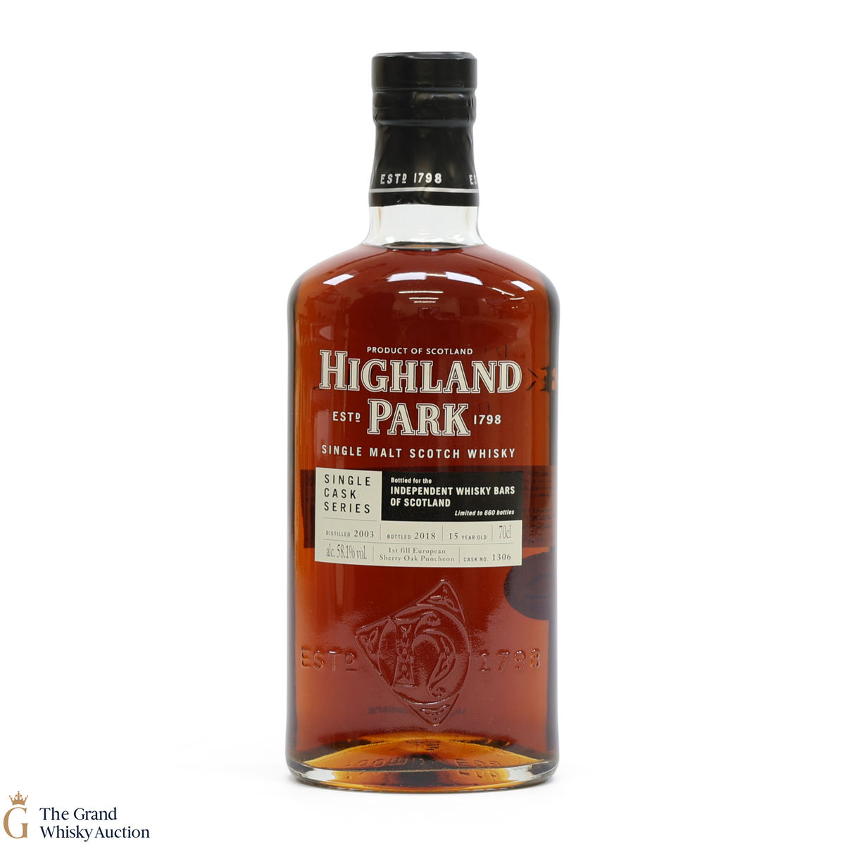 Highland Park - 15 Year Old 2003 #1306 - Independent Whisky Bars of Scotland