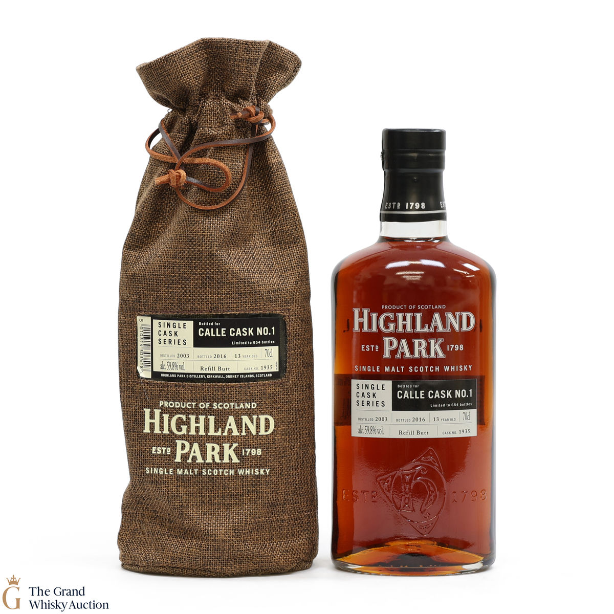 Highland Park - 13 Year Old 2003 Single Cask #1935 Calle Cask No.1