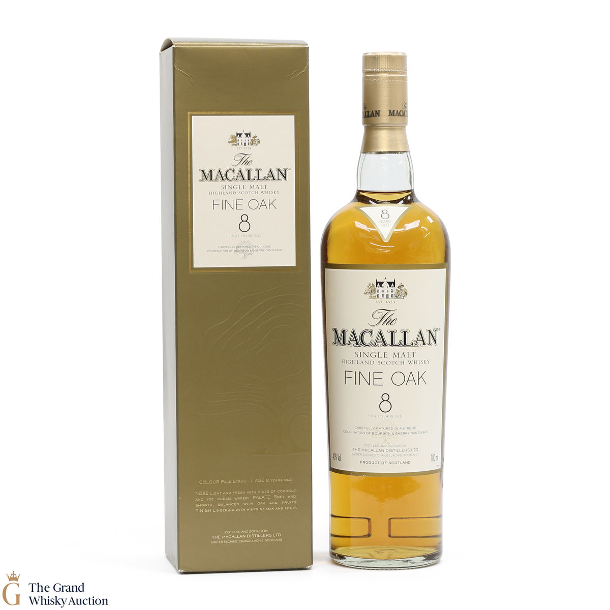 Macallan - 8 Year Old - Fine Oak 
