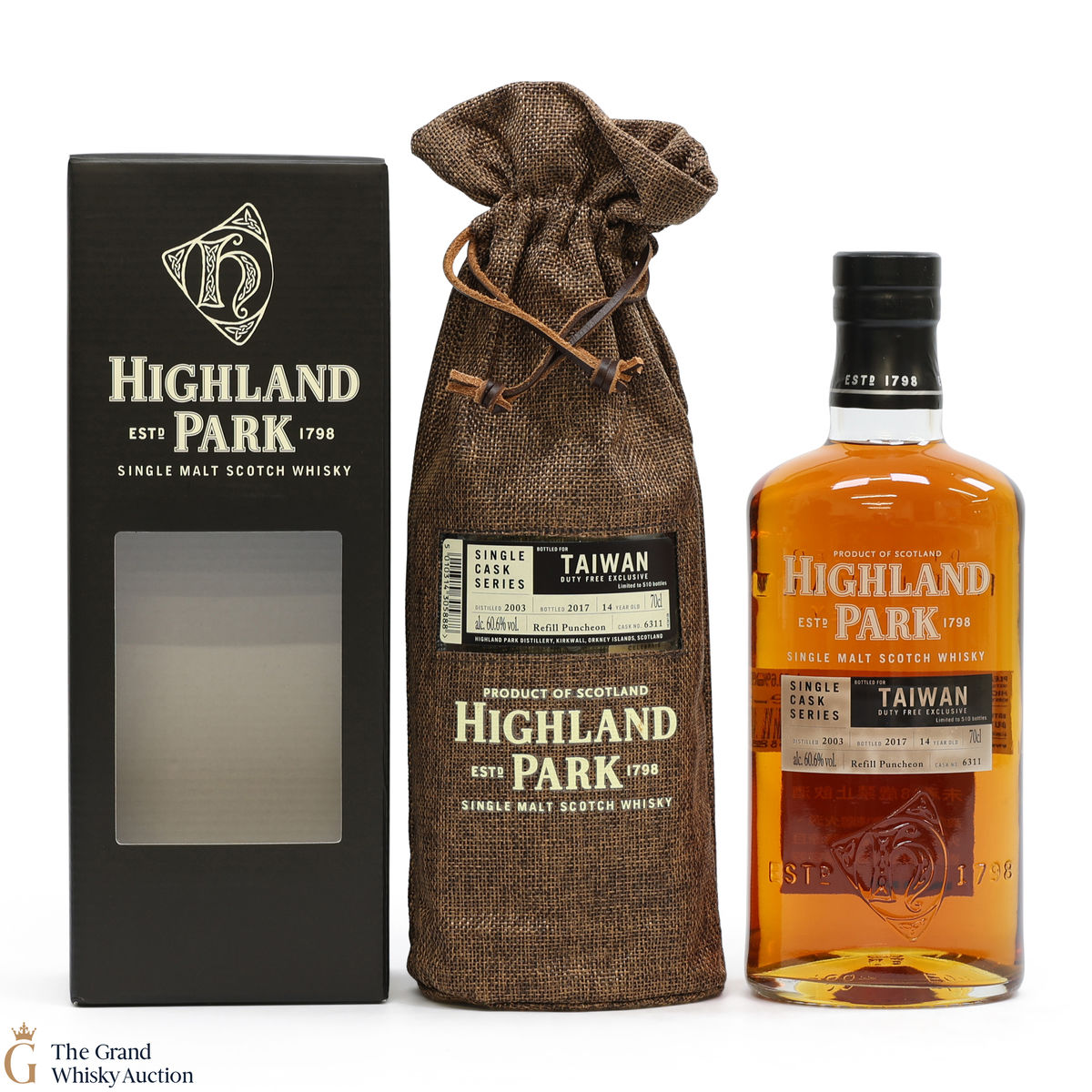 Highland Park - Single Cask Series -Taiwan Duty Free Exclusive #6311