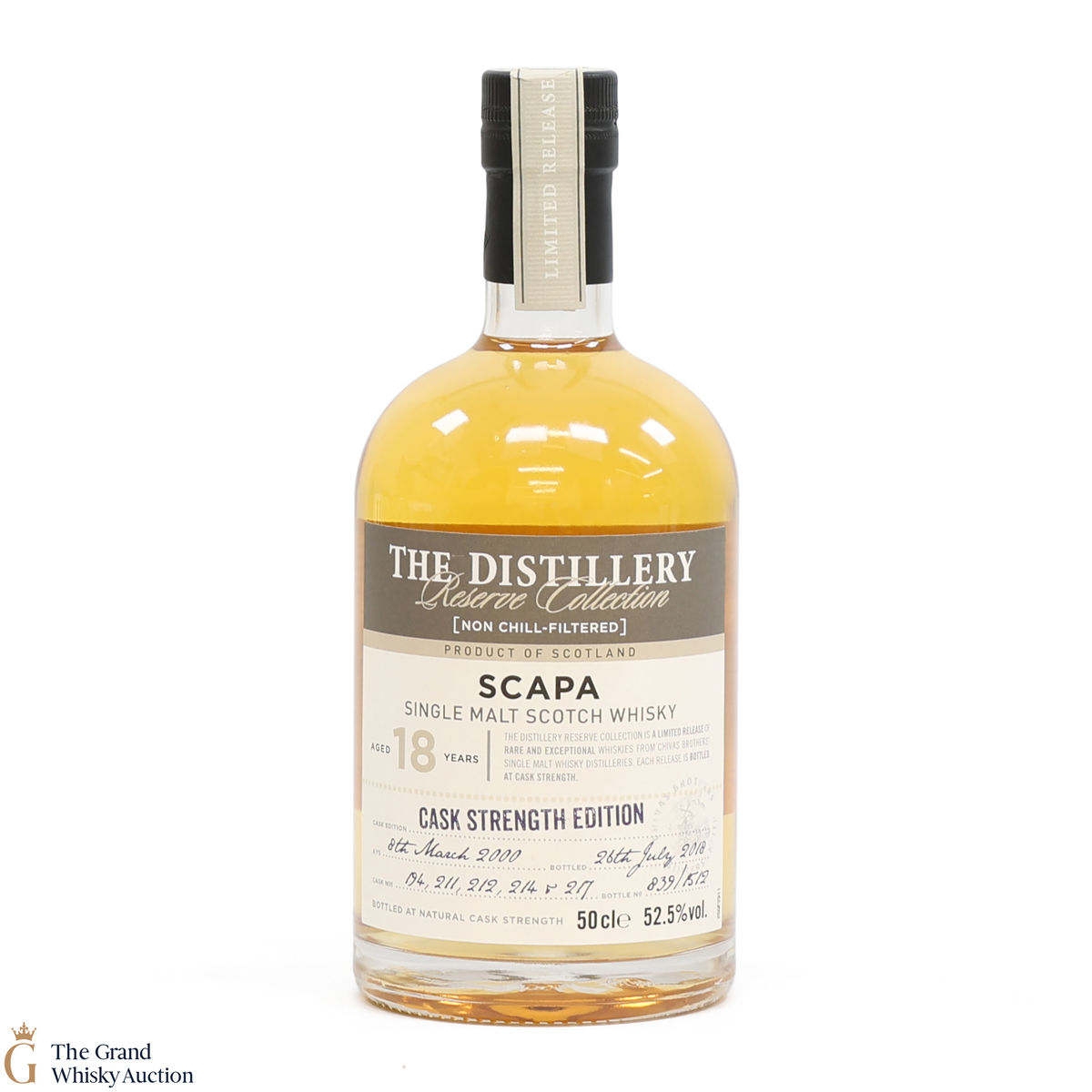 Scapa - 18 Year Old 2000 - Cask Strength - Distillery Reserve (50cl)