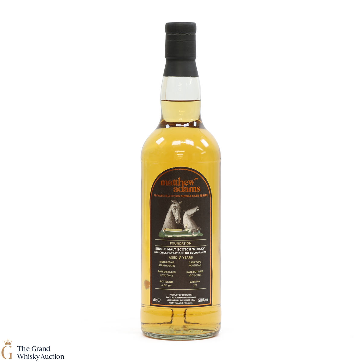 Strathdearn - 7 Year Old Matthew Adams Single Cask #377