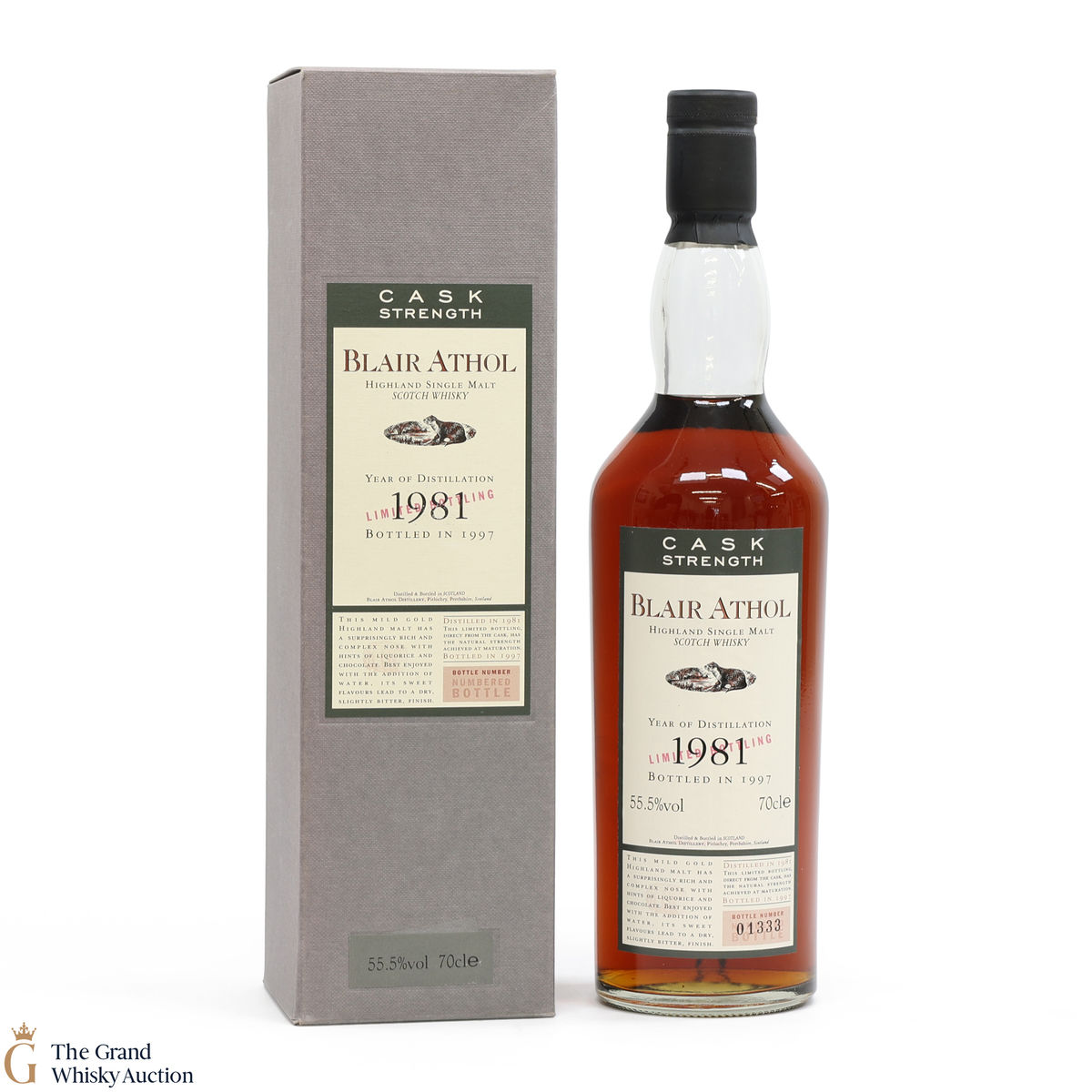 Blair Athol - 1981 Cask Strength 1997 Flora & Fauna