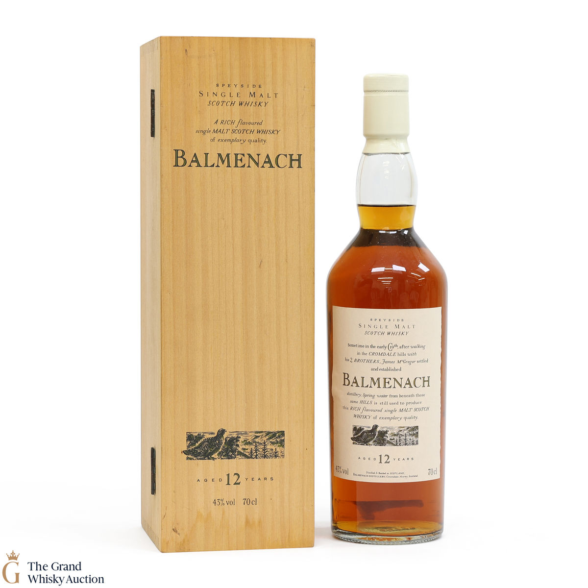 Balmenach - 12 Year Old - Flora & Fauna (Wooden Box​)