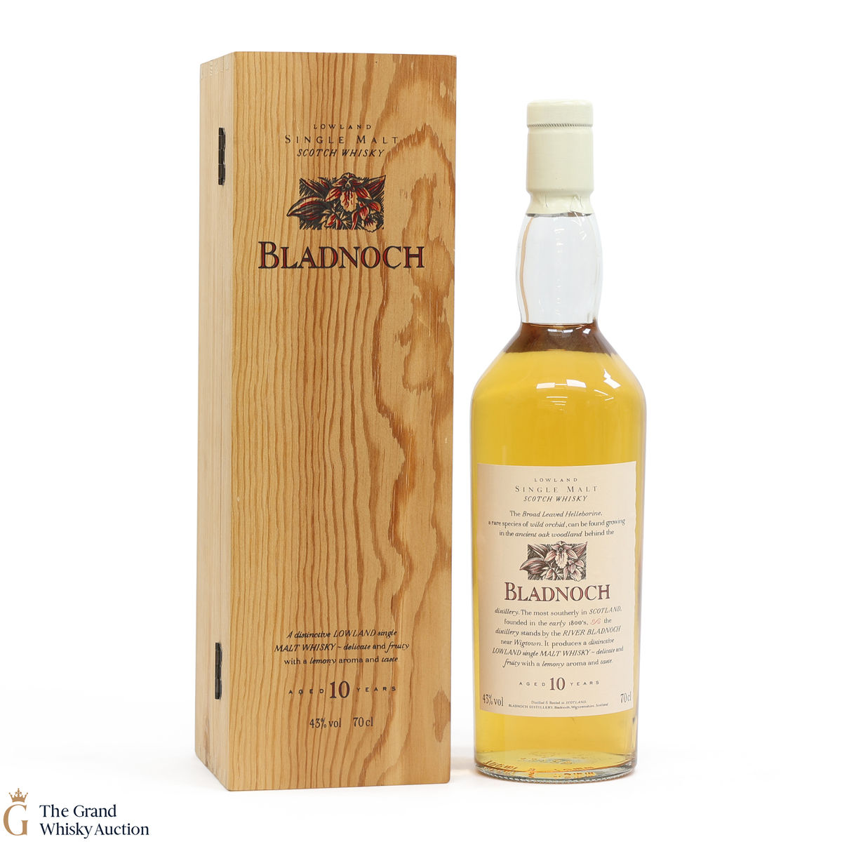 Bladnoch - 10 Year Old Flora and Fauna (Wooden Box)