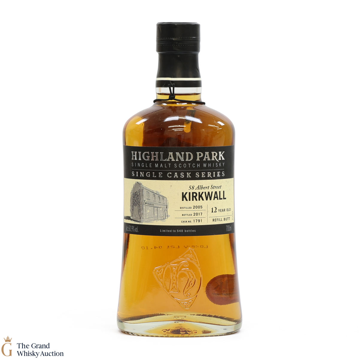 Highland Park - 12 Year Old - Single Cask Series - 58 Albert Street Kirkwall #1791