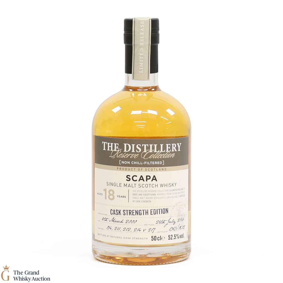Scapa - 18 Year Old 2000 - Cask Strength - Distillery Reserve (50cl)