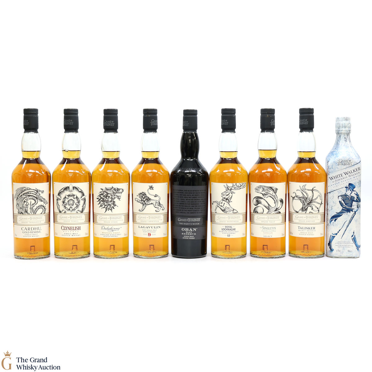 Game of Thrones - Limited Editions - 9 x 70cl