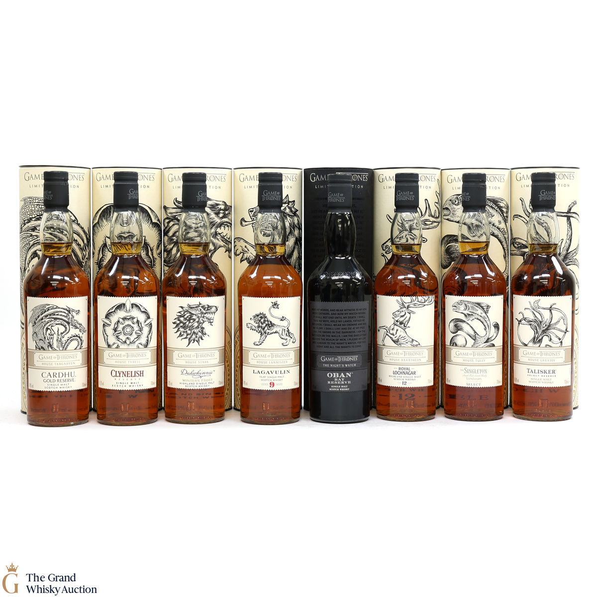 Game of Thrones - Limited Editions - 9 x 70cl