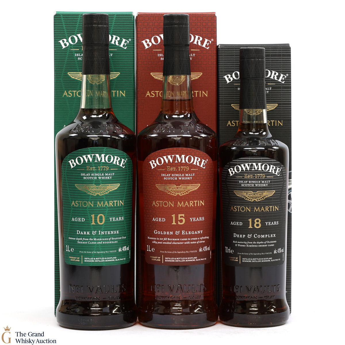 Bowmore - Aston Martin - Edition 7,8 & 9