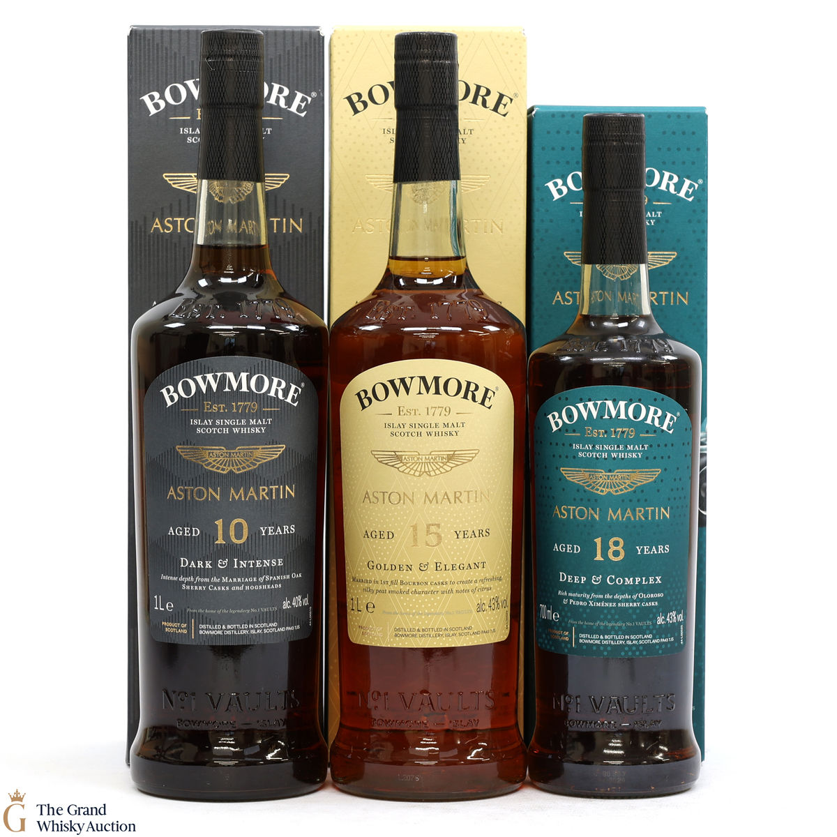 Bowmore - Aston Martin - Edition 4, 5 & 6