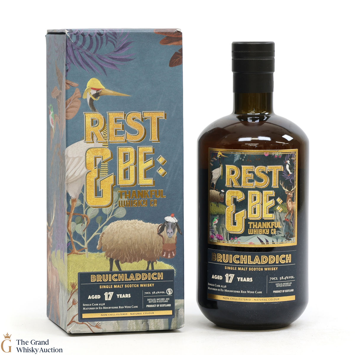 Bruichladdich - 17 Year Old #538 - Rest & Be Thankful 