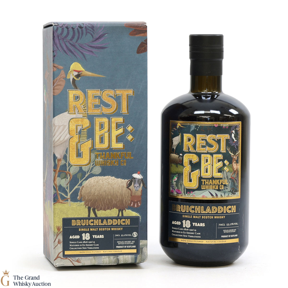 Bruichladdich - 18 Year Old #R08-290/19  - Rest & Be Thankful 