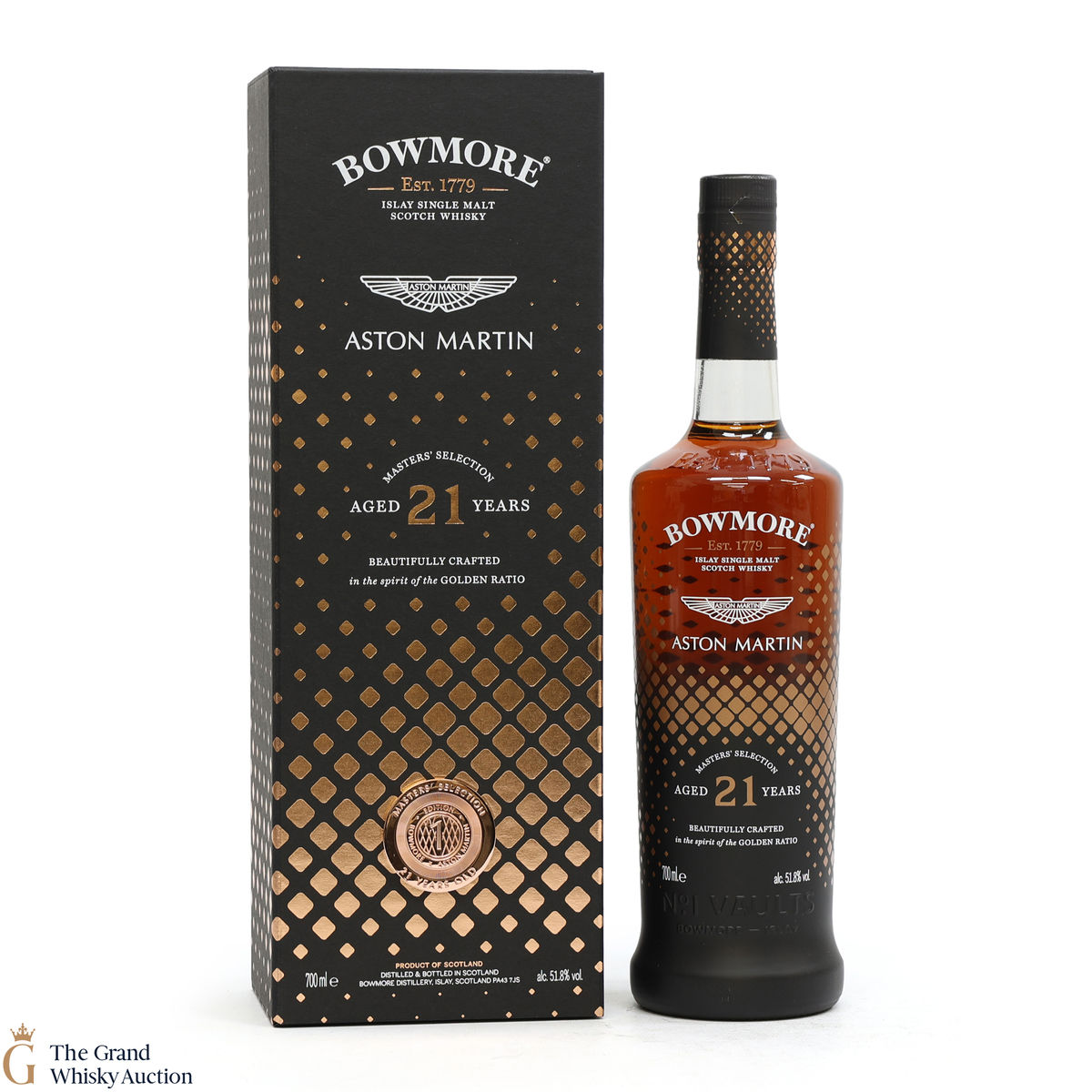 Bowmore - 21 Year Old - Aston Martin - Masters Selection Edition 1