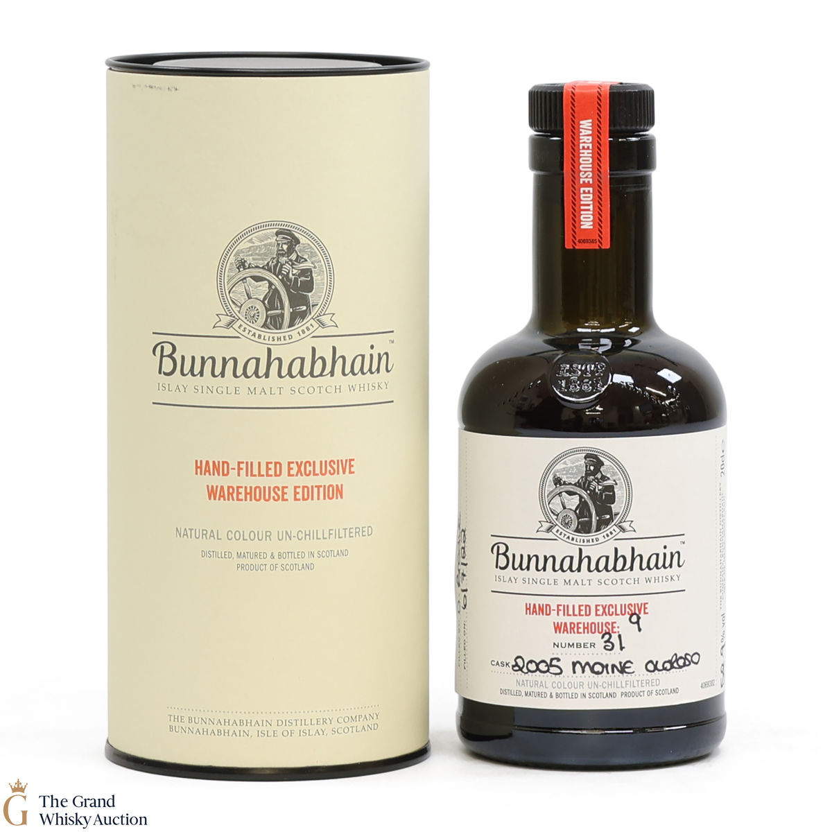 Bunnahabhain - 2005 Moine Oloroso #31 - Hand Fill (20cl)