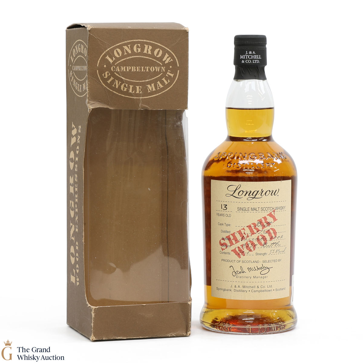 Longrow - 13 Year Old 1989 - Sherry Wood 2002