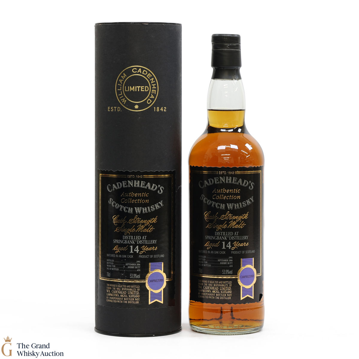 Springbank - 14 Year Old 1991 - Cadenhead's Authentic Collection