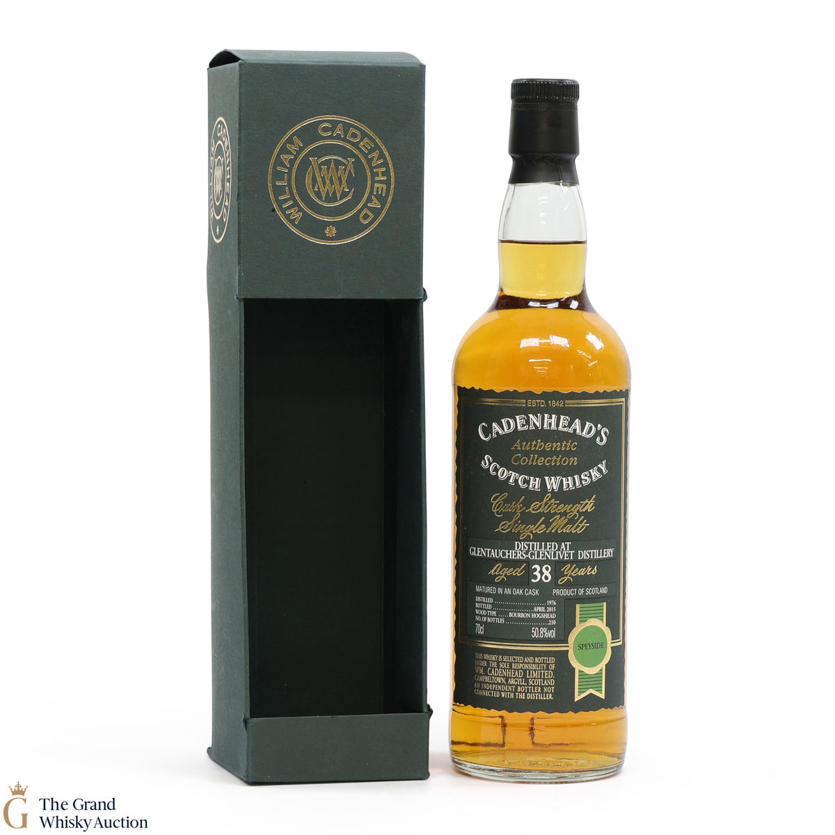 Glentauchers-Glenlivet - 38 Year Old 1976 - Cadenhead's Authentic Collection