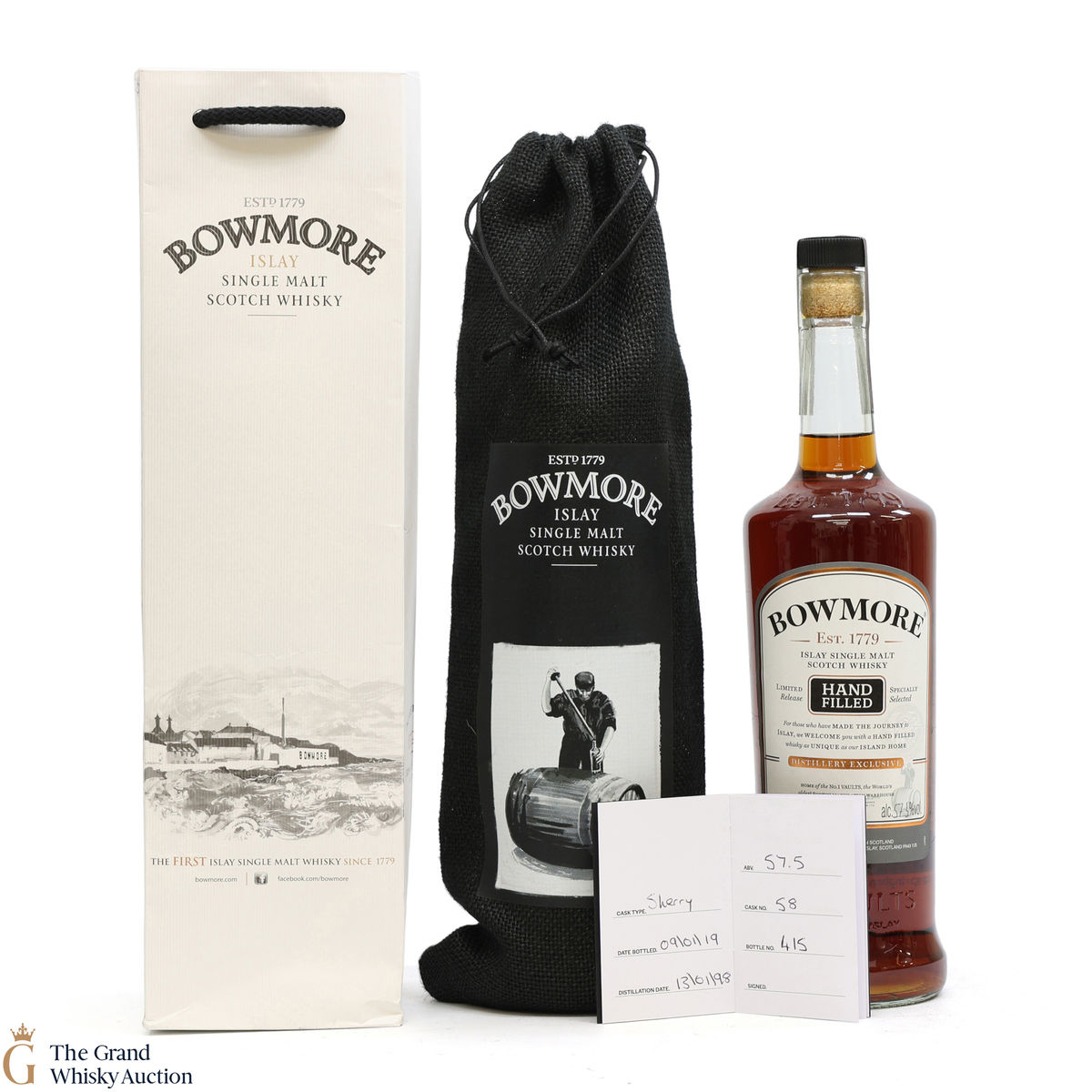 Bowmore - 21 Year Old 1998 - Hand Fill #58