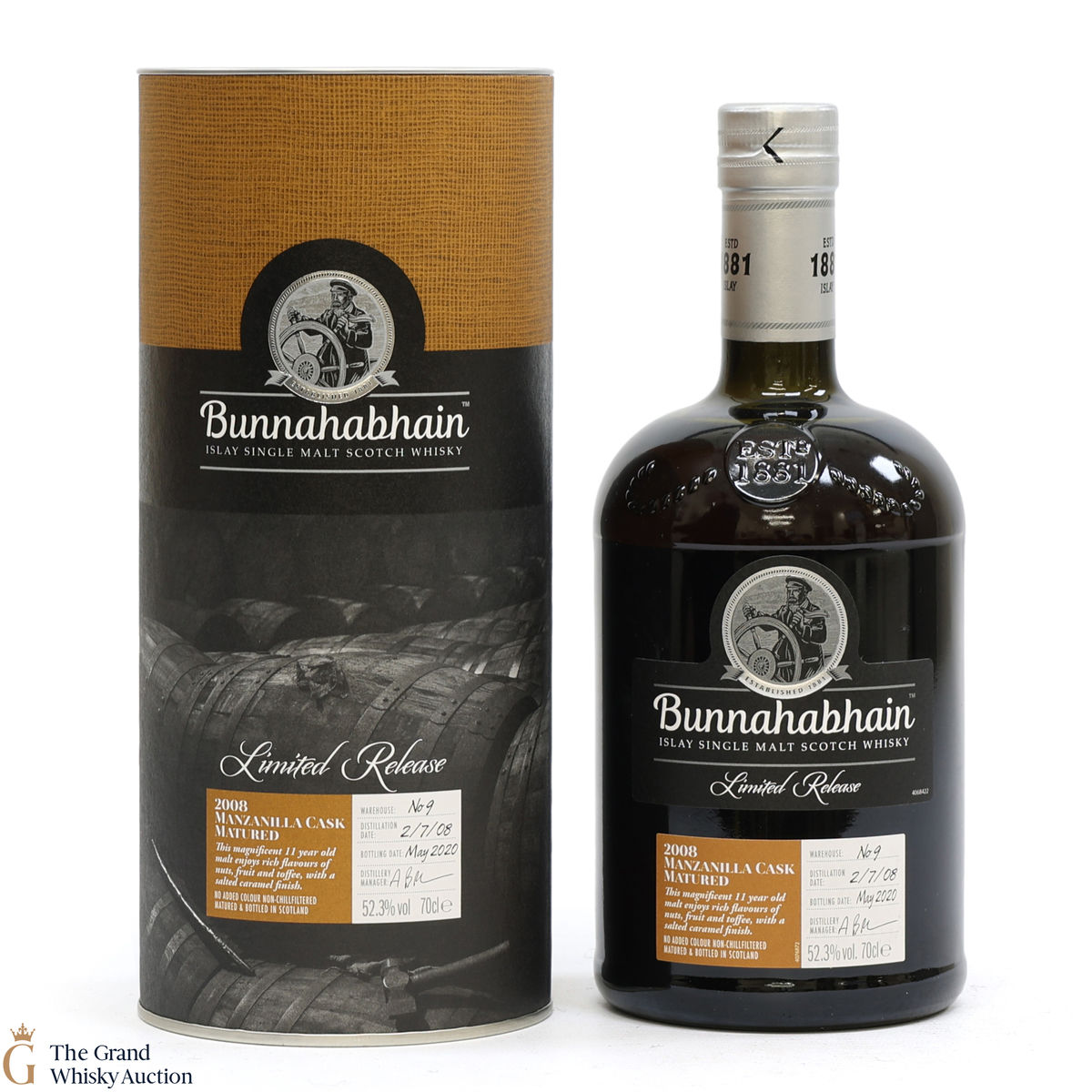 Bunnahabhain - 11 Year Old - 2008 Manzanilla Cask