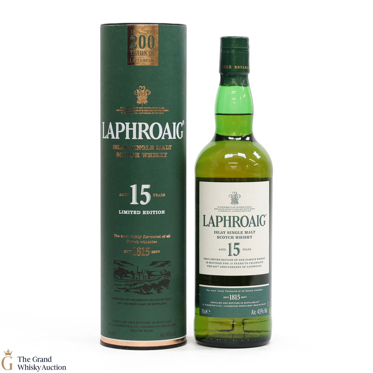 Laphroaig - 15 Year Old - 200th Anniversary Limited Edition