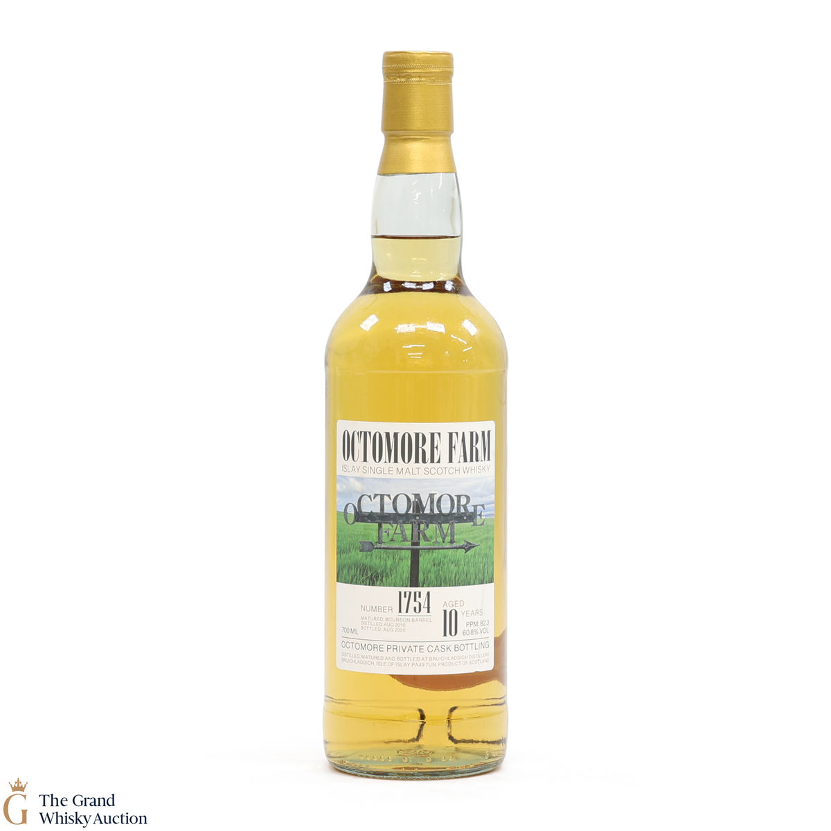 Octomore Farm - 10 Year Old #1754 Bourbon Barrel