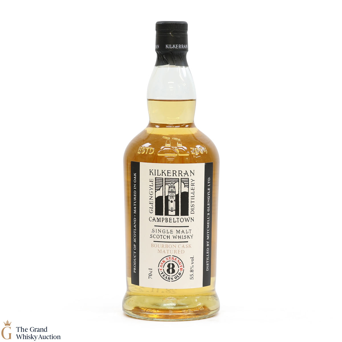 Kilkerran - 8 Year Old - Bourbon Oak 2022 - Cask Strength 55.8%