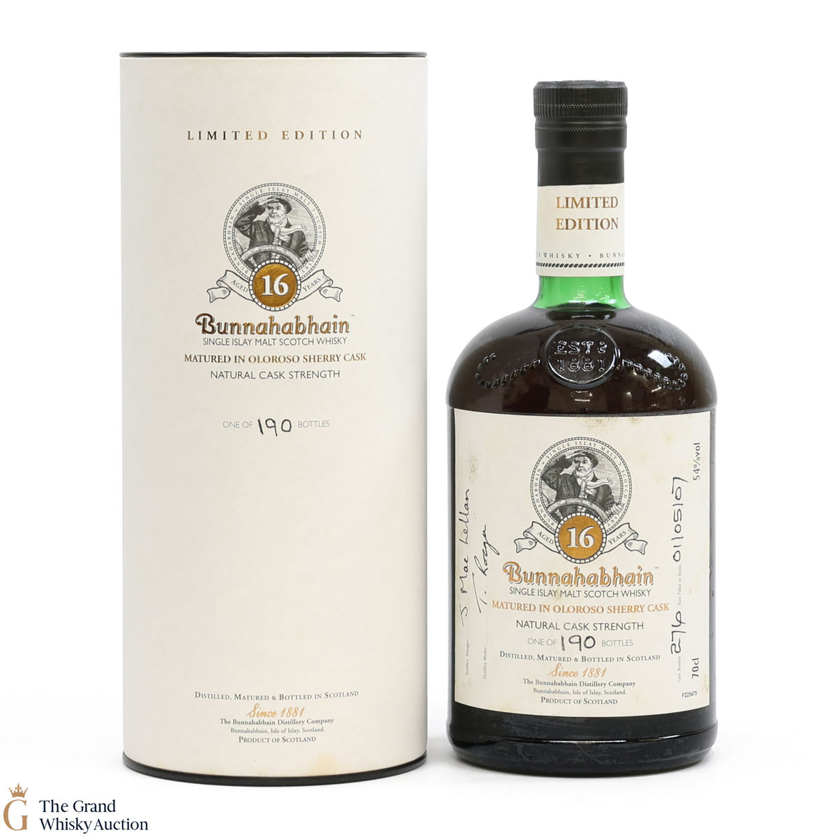 Bunnahabhain - 16 Year Old - Oloroso - Feis Ile 2007